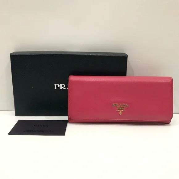 Prada Pink Saffiano Leather Bag - Picture 1 of 15
